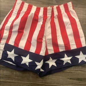 America tear away chubbies shorts